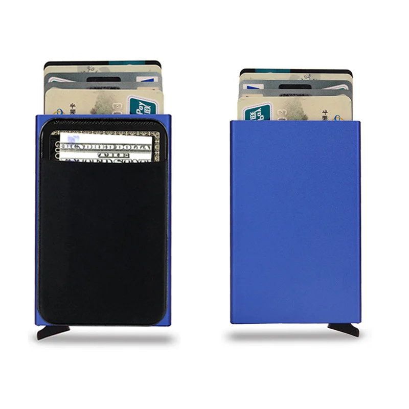 Metal Credit Card Holder Smart Wallet — image 1