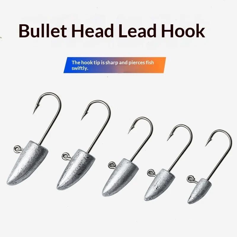 Micro Lead-head Soft Plastic Fishing Lure — image 1