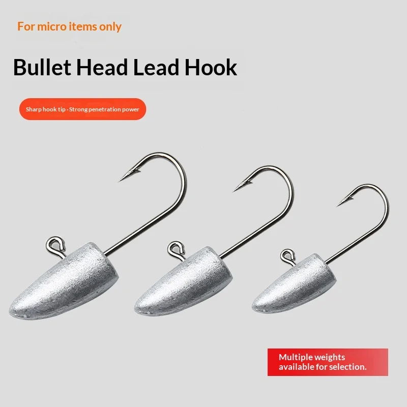 Micro Lead-head Soft Plastic Fishing Lure — image 2