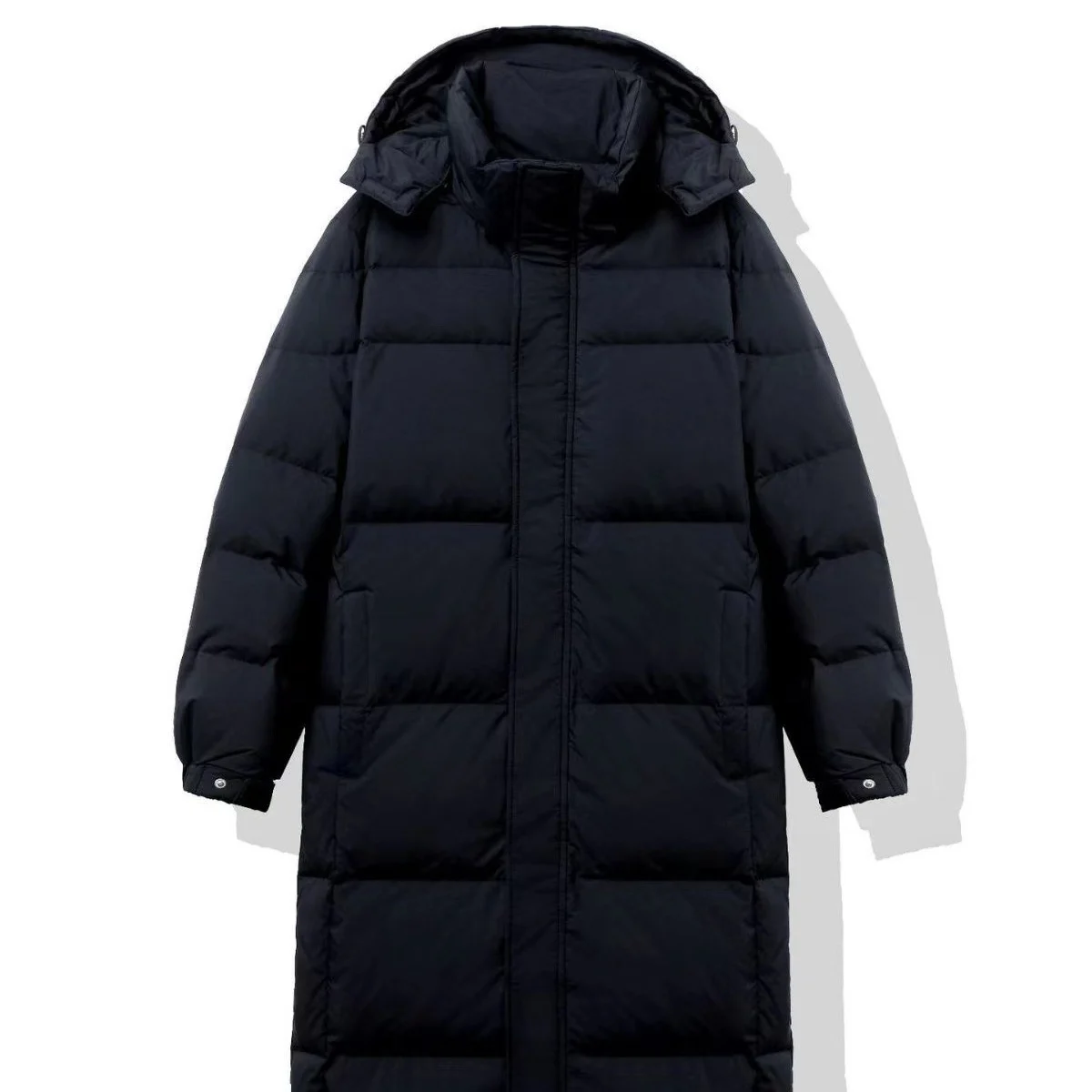 Mid-length Couple Men's And Women's Winter Down Hooded Jacket — image 5