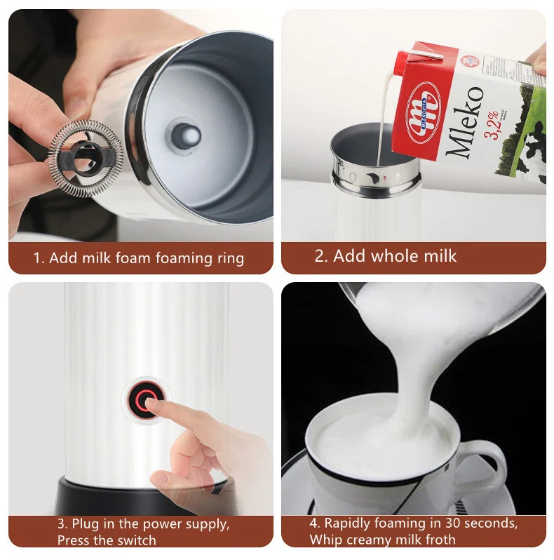 Milk Frother, Electric Heater — image 2