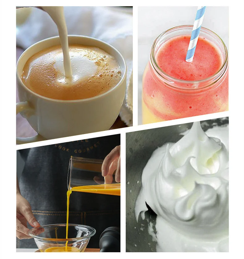 Milk Frother Latte Beverage Mixing Cup — image 2