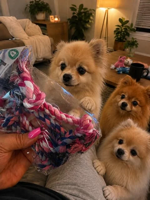Mini Chew Rope Pack For Small Dogs - 4 Puppy Toys Chihuahua, Pomeranian & Breeds Tiny… — image 3