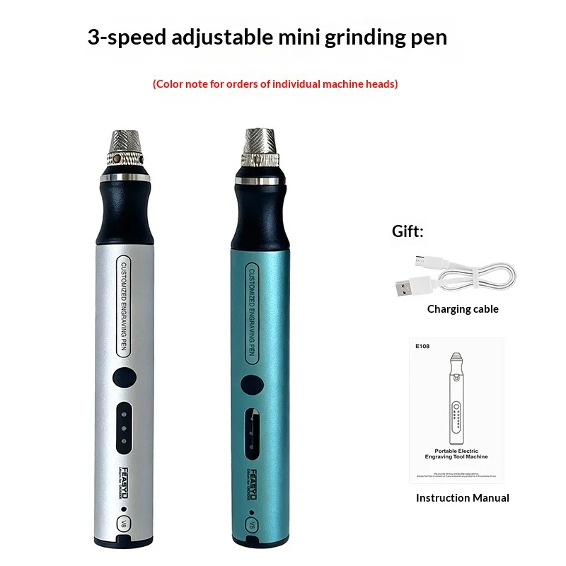 Mini Electric Nail Drill For Manicure Polishing Pen — image 6