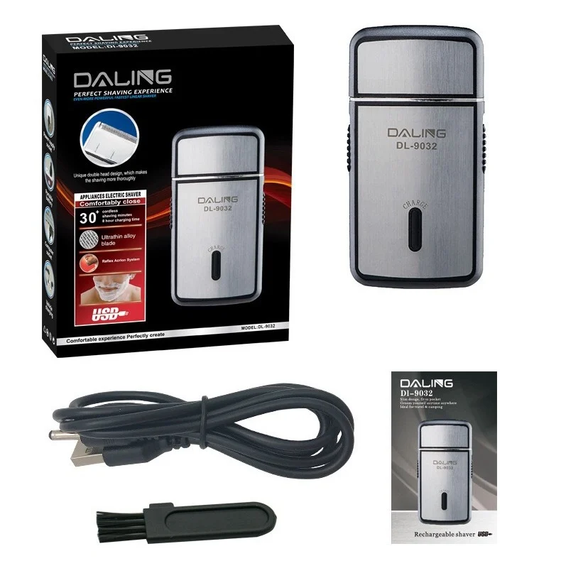 Mini Ultra-thin Fashionable Personalized Rechargeable Electric Shaver — image 2