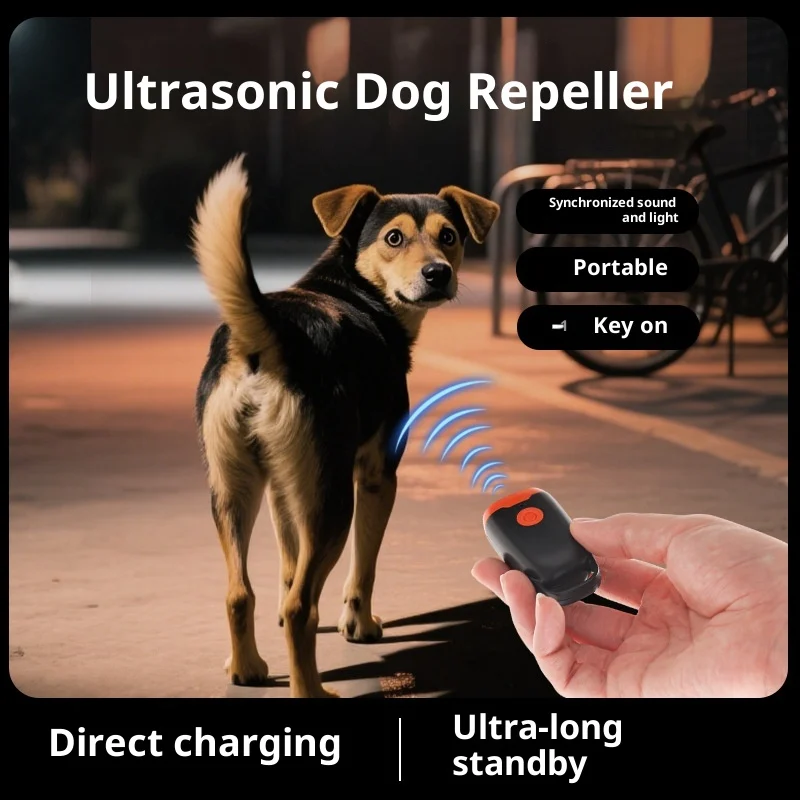 Mini Ultrasonic Dog Dispeller Training Dogs And Cats Artifact Bark Stopper Driving… — image 5