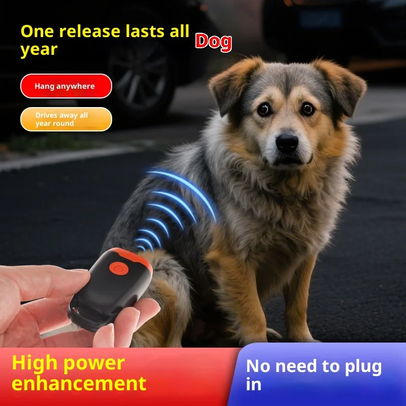 Mini Ultrasonic Dog Dispeller Training Dogs And Cats Artifact Bark Stopper Driving… — image 1