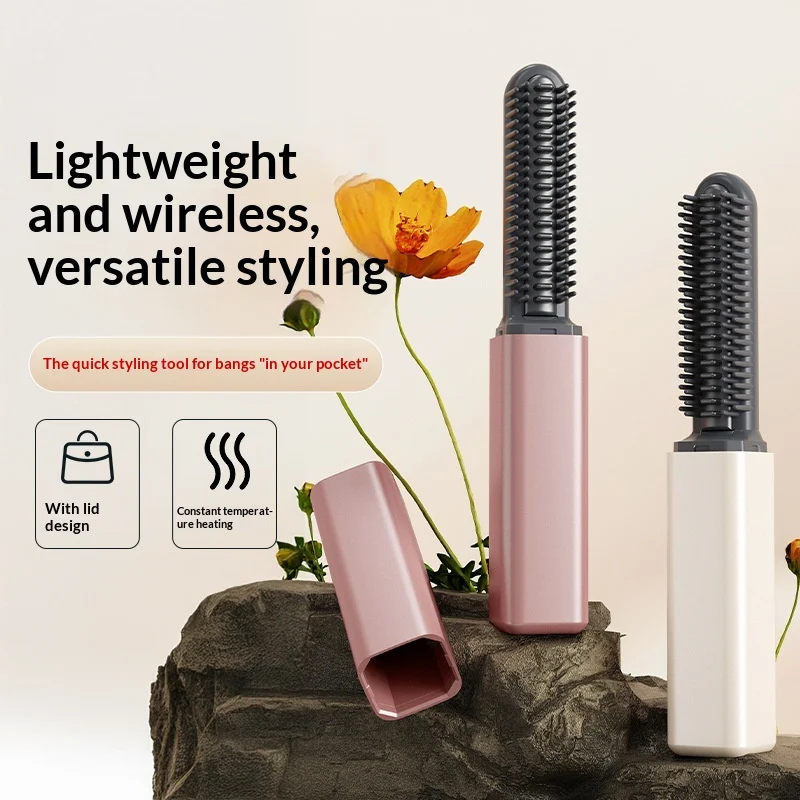 Mini Wireless Charging Portable Curling Iron — image 3