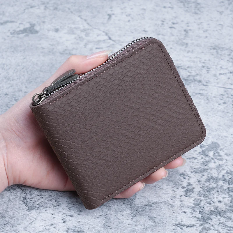 Minimalist Bi-fold Wallet Mens Short — image 5