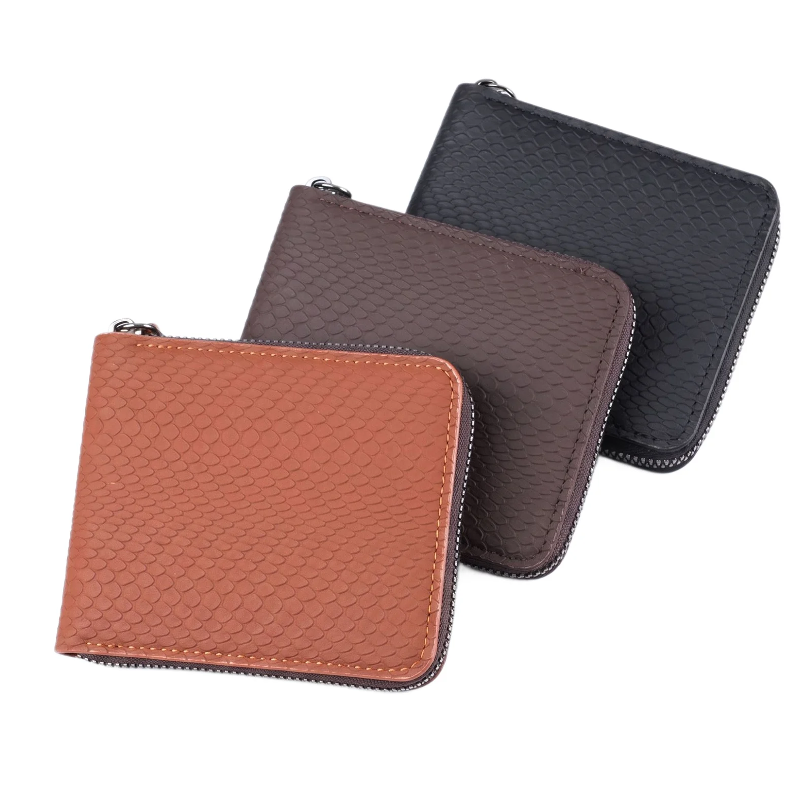 Minimalist Bi-fold Wallet Mens Short — image 2