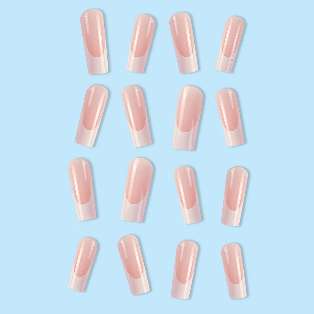Minimalist French-style Press-on Nails — image 4