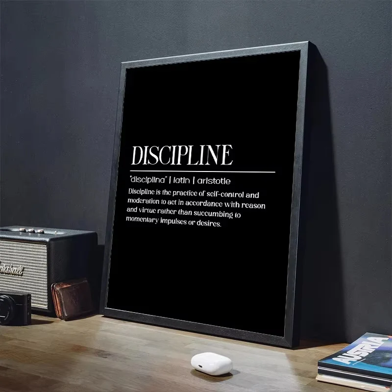 Modern Language Art Poster Oil Painting Wall Print — image 2
