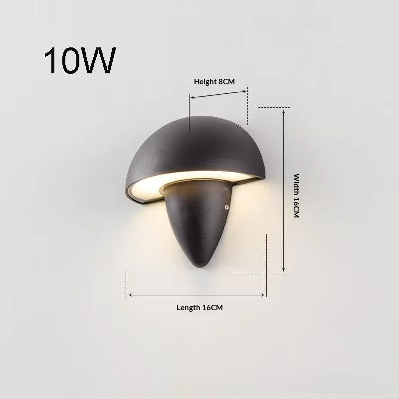 Modern Simple Outdoor Waterproof Led Wall Lamp — image 5