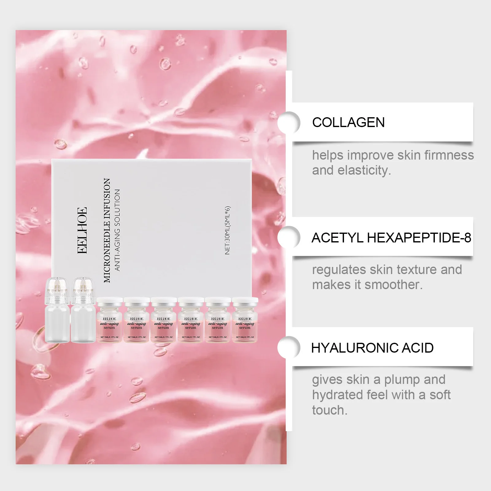 Moisturizing Skincare Roller Set Hydrating Firming And Smoothing Fine Lines With Daily… — image 2