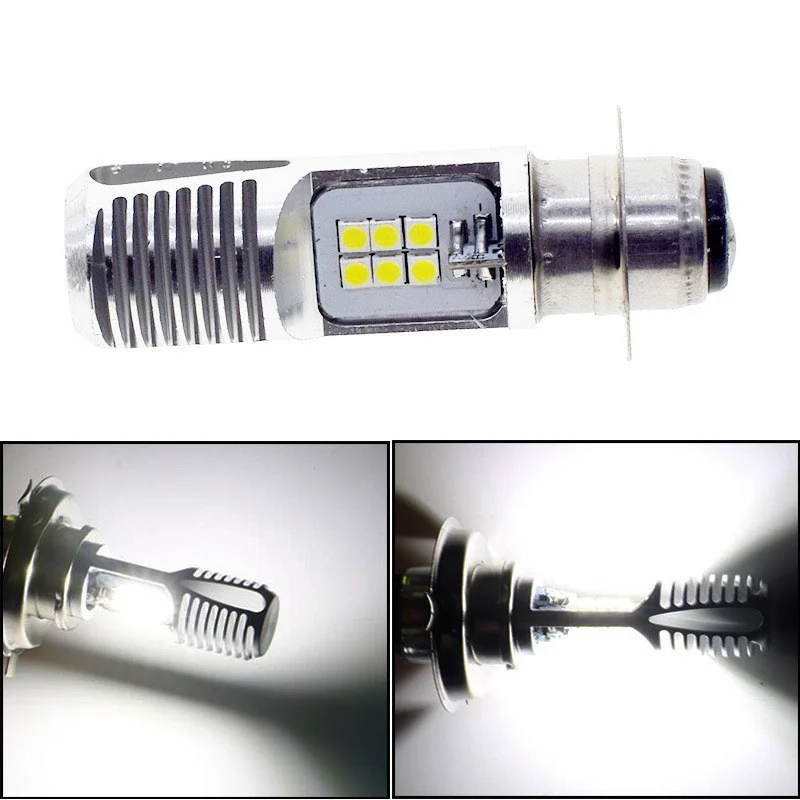 Motorcycle LED Headlight Front Lamp Bulb — image 5
