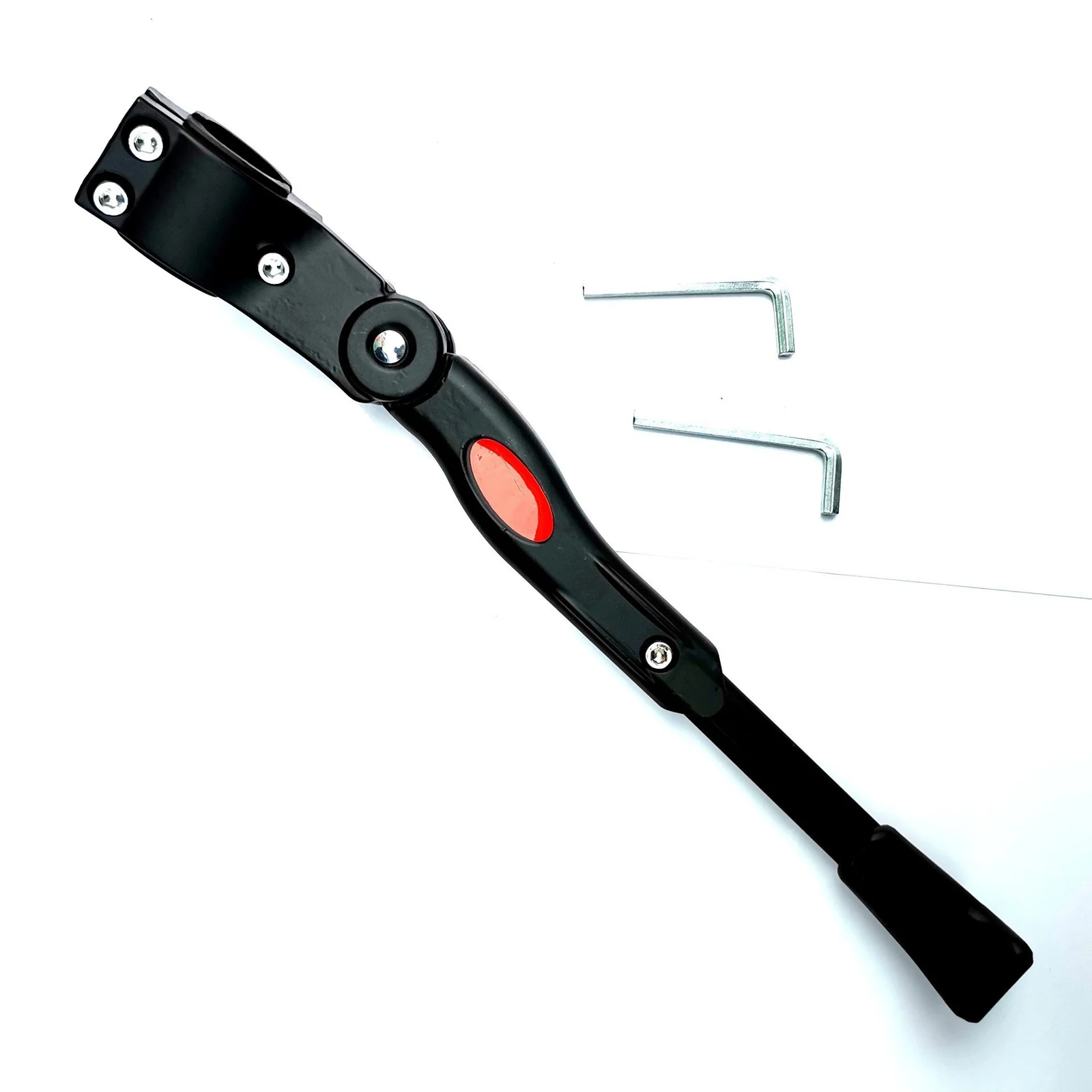 Mountain Bike Side Kickstand Aluminum Alloy No-drill Bicycle Parking Rack — image 3