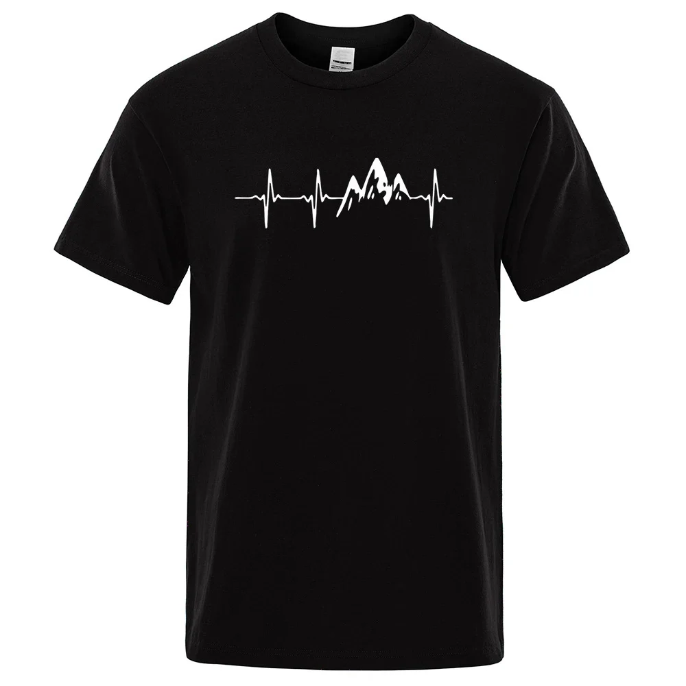 Mountain ECG Summer Mens And Womens Short-sleeve — image 5