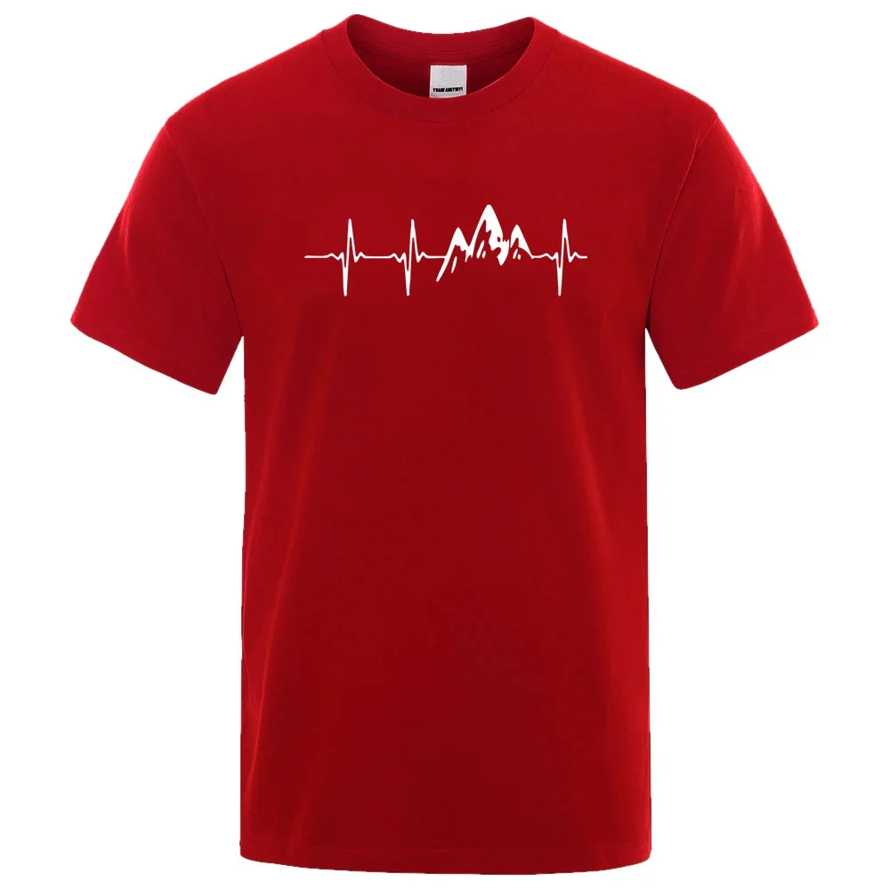 Mountain ECG Summer Mens And Womens Short-sleeve — image 4