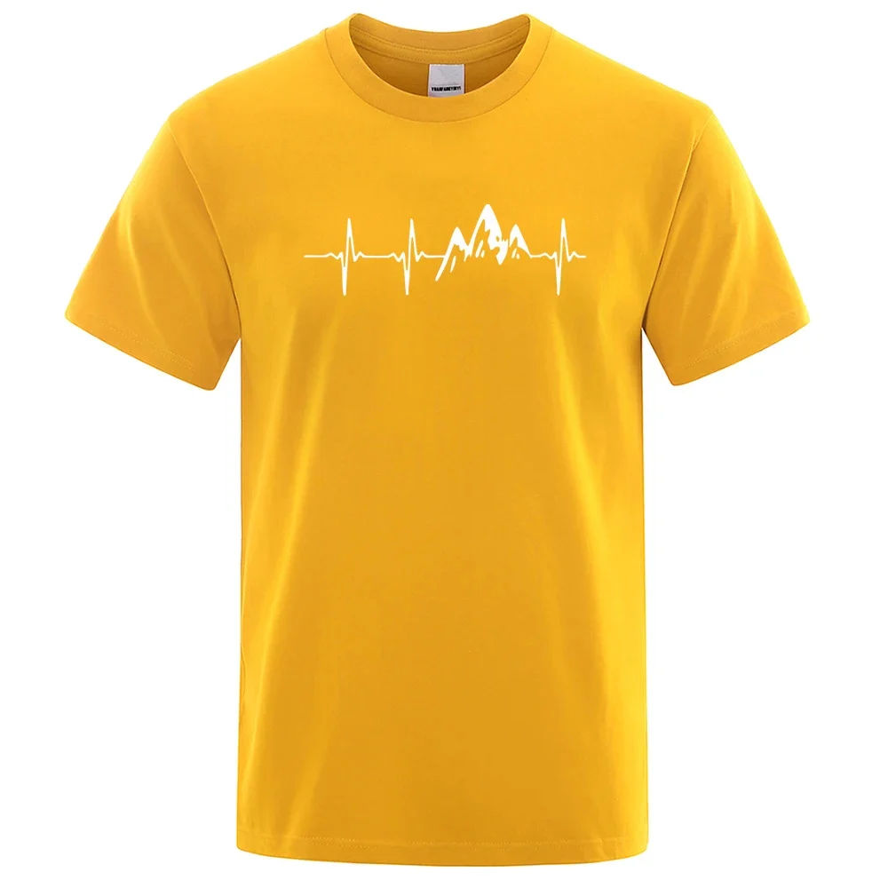 Mountain ECG Summer Mens And Womens Short-sleeve — image 3