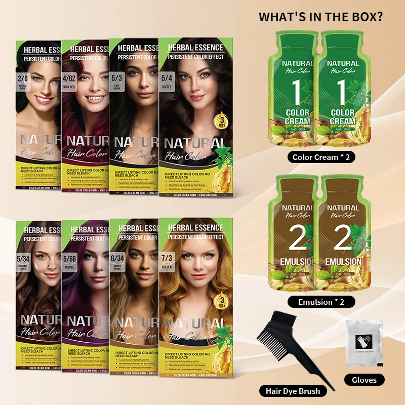 Multi-color Hair Dye For Covering Gray — image 8