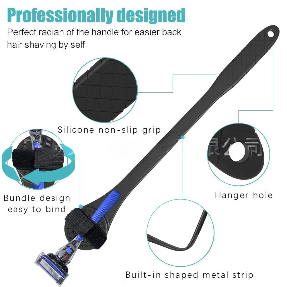 Multi-functional Handle Securely Attached Back-and-leg Hair Trimmer Shaver Comb And… — image 5