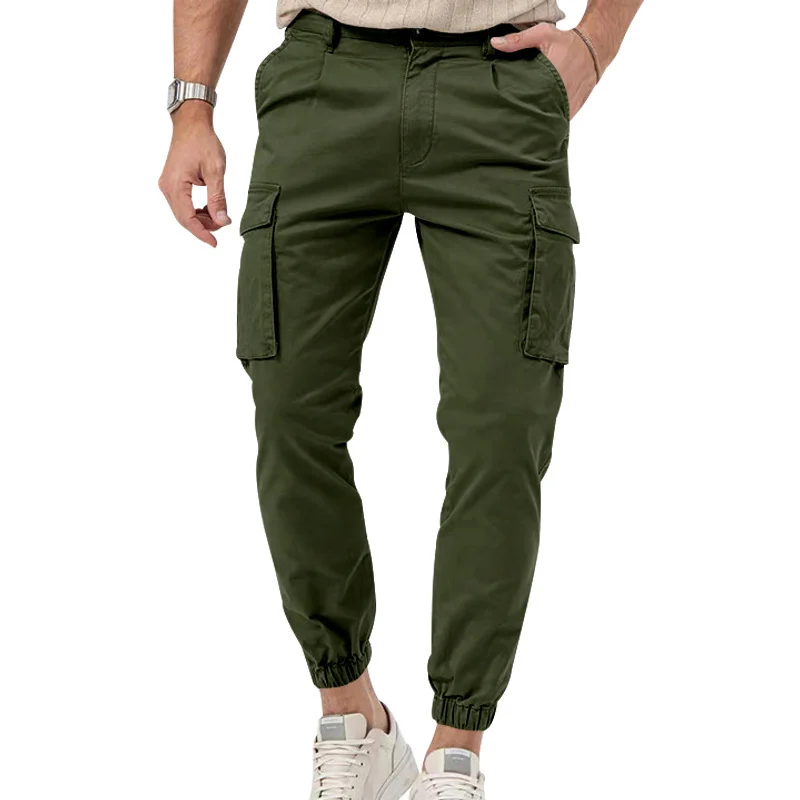Multi-pocket Cargo Casual Sports Jogger Pants Versatile And All Season — image 6