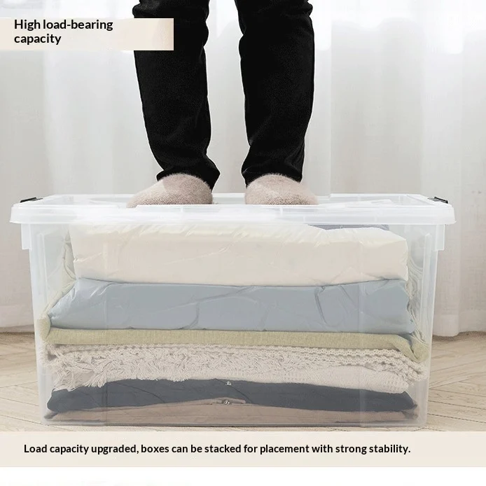 Multi Specification Plastic Transparent Organizing Box, Thickened Right Angle Storage… — image 3