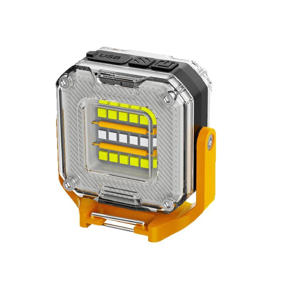 Multifunctional Double-sided Cob Magnetic Camping Style Light 500 Lumens With Hook… — image 2