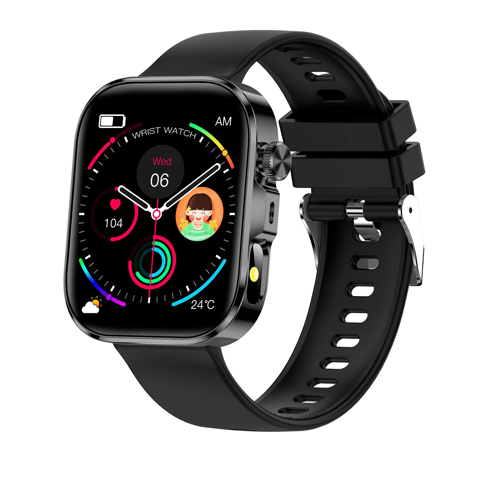 Multifunctional Fitness Smartband With Music Control — variant image