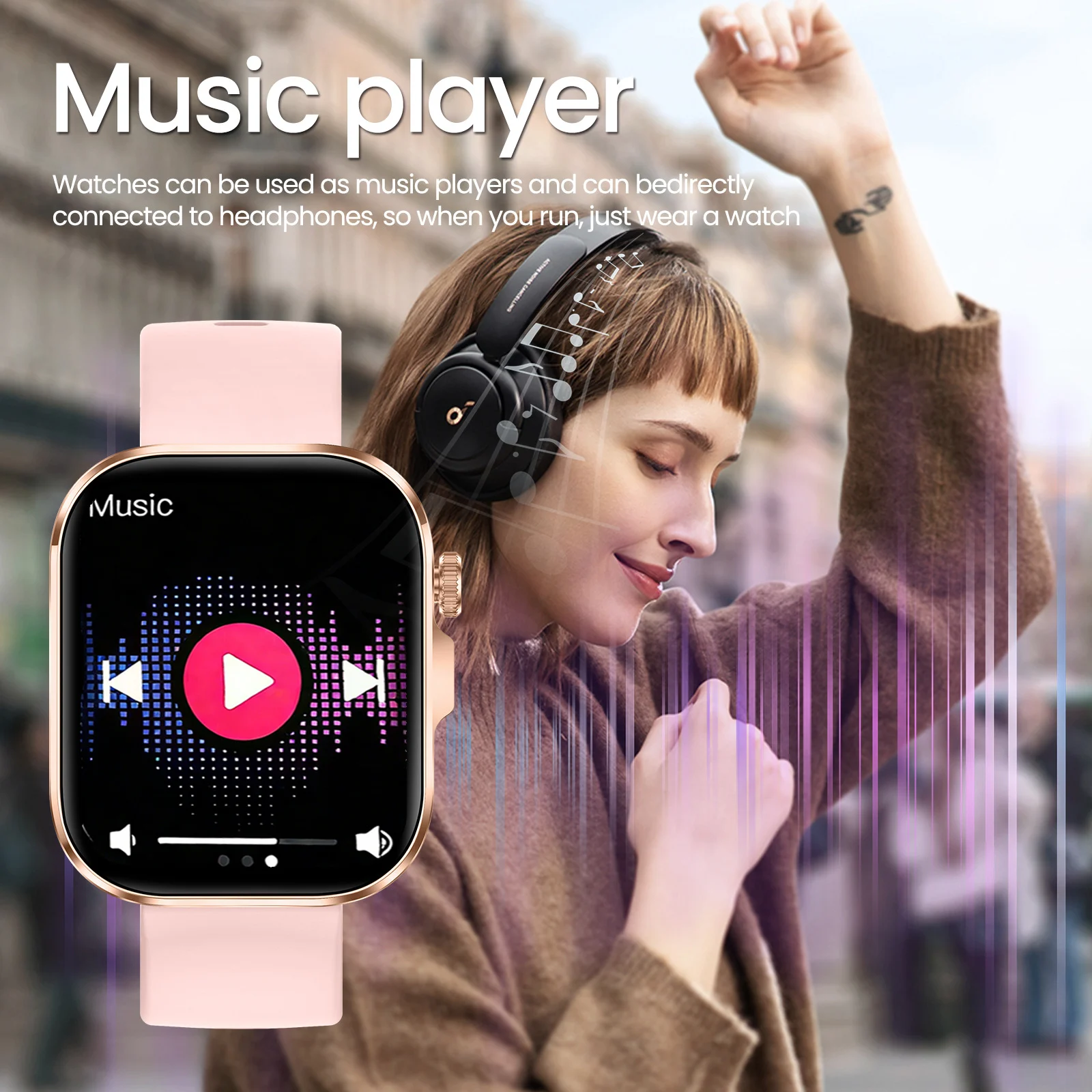 Multifunctional Fitness Smartband With Music Control — image 5