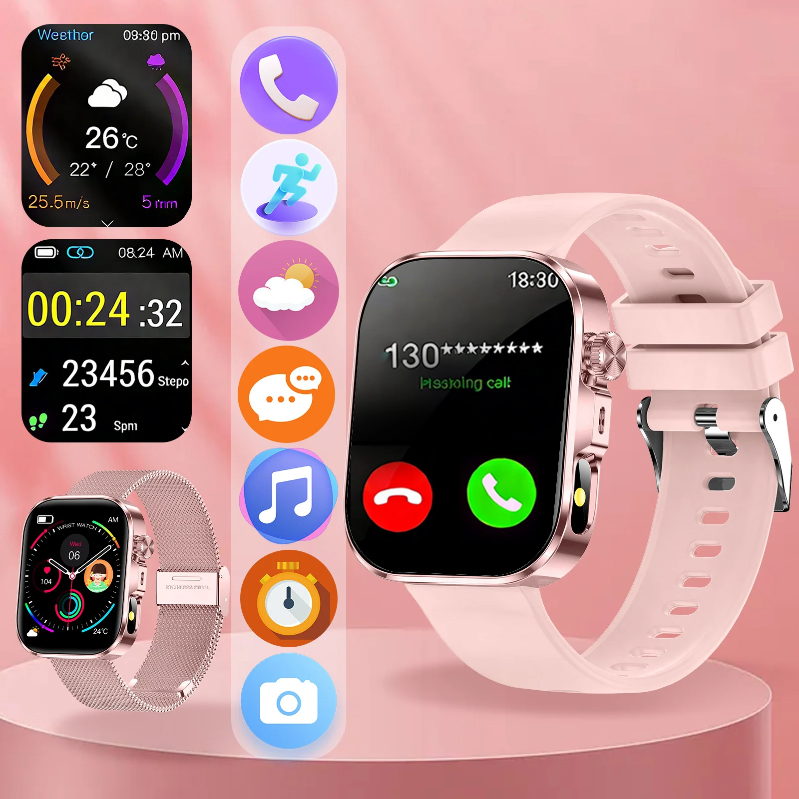 Multifunctional Fitness Smartband With Music Control — image 3