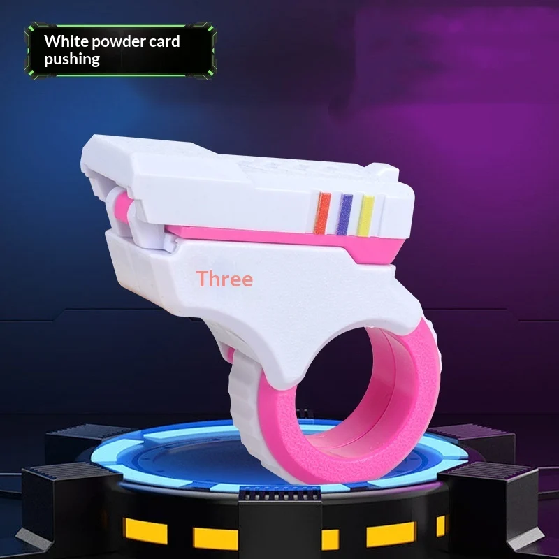 Multifunctional Stress-relief Gadget A Composite Card-pushing Toy With Magnetic Suction — image 2