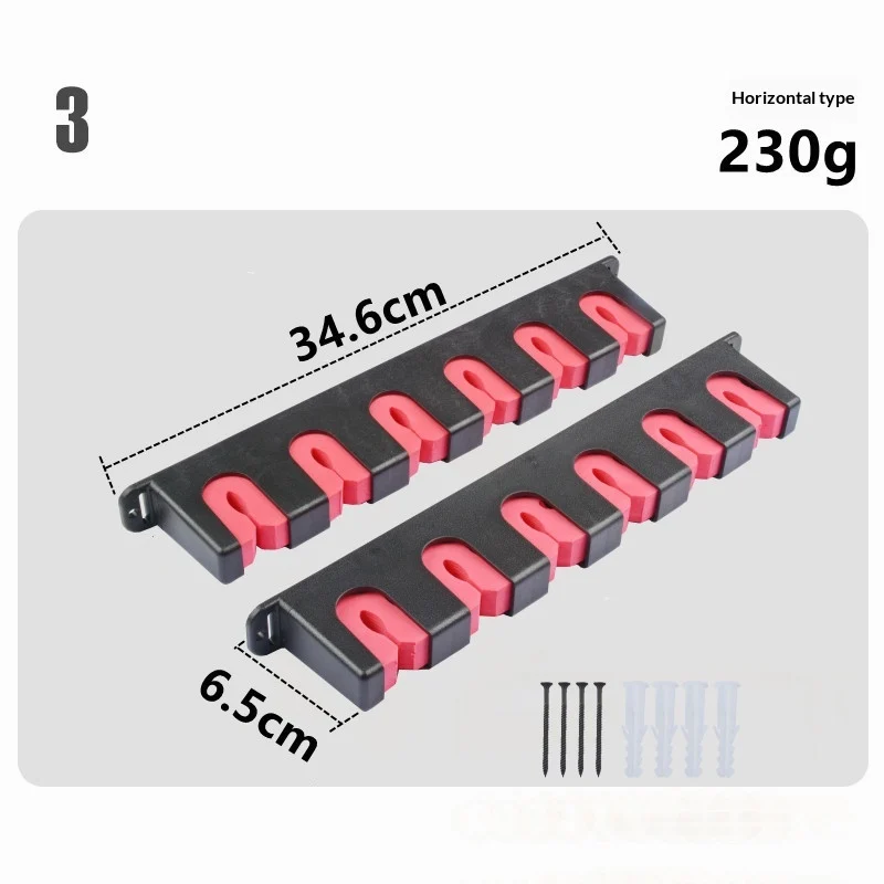 Multifunctional Wall-mounted Lure Fishing Rod Display Rack — image 6