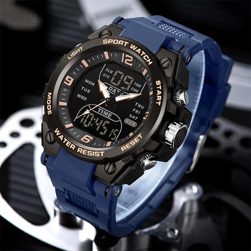 Multifunctional Waterproof Dual-display Swimming Watch — image 5