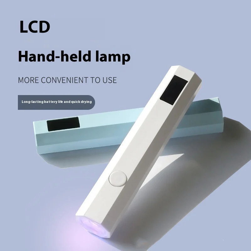 Nail Belt Display Screen Portable Home Power Storage Design Handheld Lamp Tip… — image 3