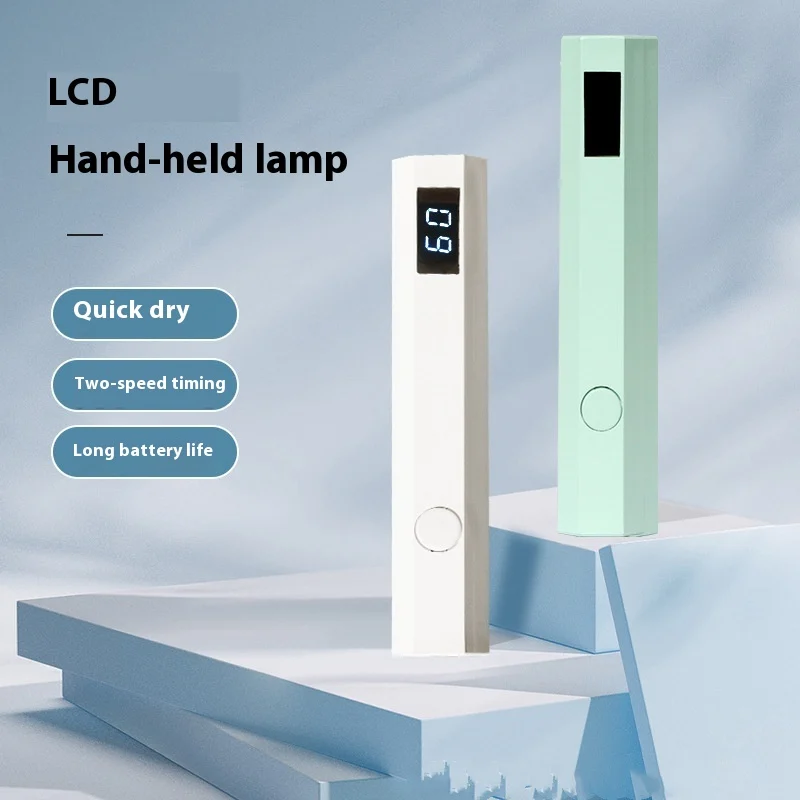 Nail Belt Display Screen Portable Home Power Storage Design Handheld Lamp Tip… — image 2