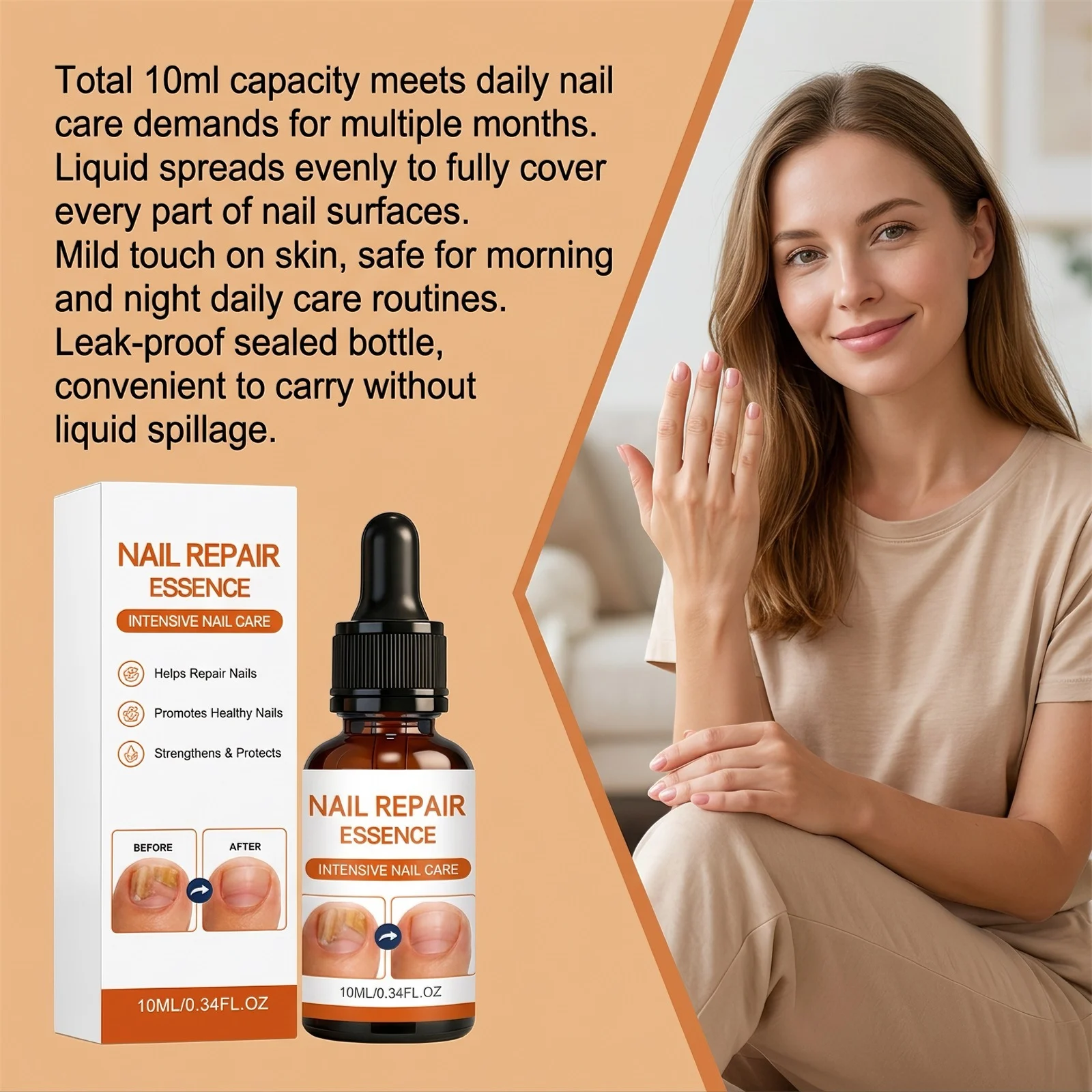 Nail Care Serum Gently Nourishes Softens And Brightens Nails — image 2