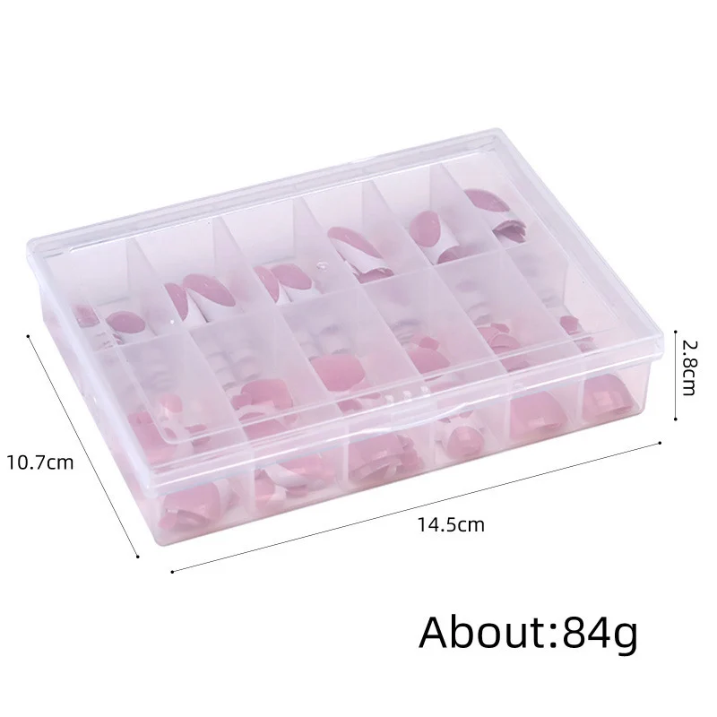 Nail Tips 144-piece Set Of Pre-designed Art For Hands And Feet — image 2