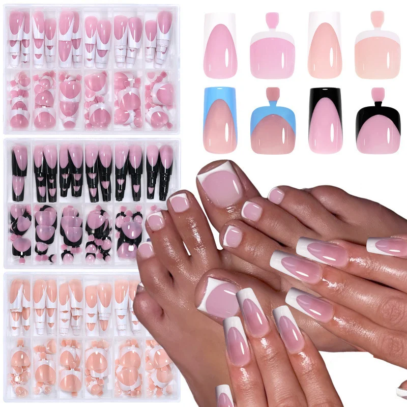 Nail Tips 144-piece Set Of Pre-designed Art For Hands And Feet — image 8