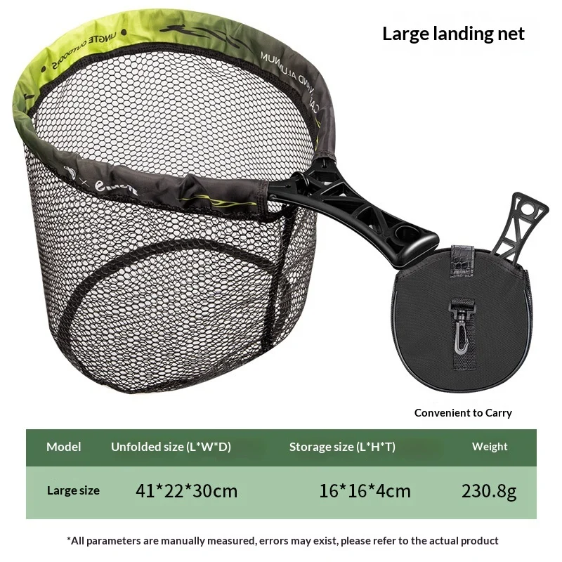 Net For Lure Fishing Foldable Small Landing Complete Set All-in-one — image 4