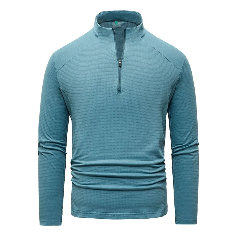 New Autumn And Winter Men's Fleece-lined Long-sleeved Shirt — image 6