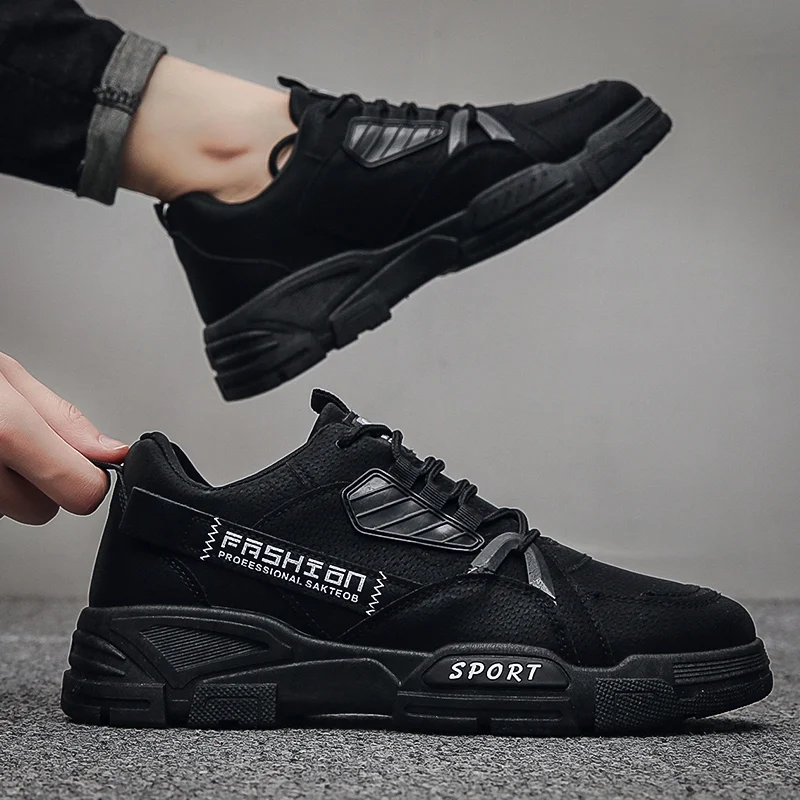 New Autumn Men's Work Shoes, Breathable Workwear Footwear, Korean Style Versatile… — image 3