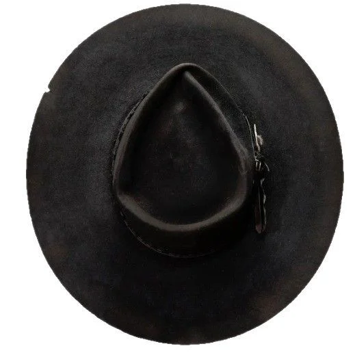 New Autumn Winter Stylish Woolen Vintage Mens Top Hat — image 2