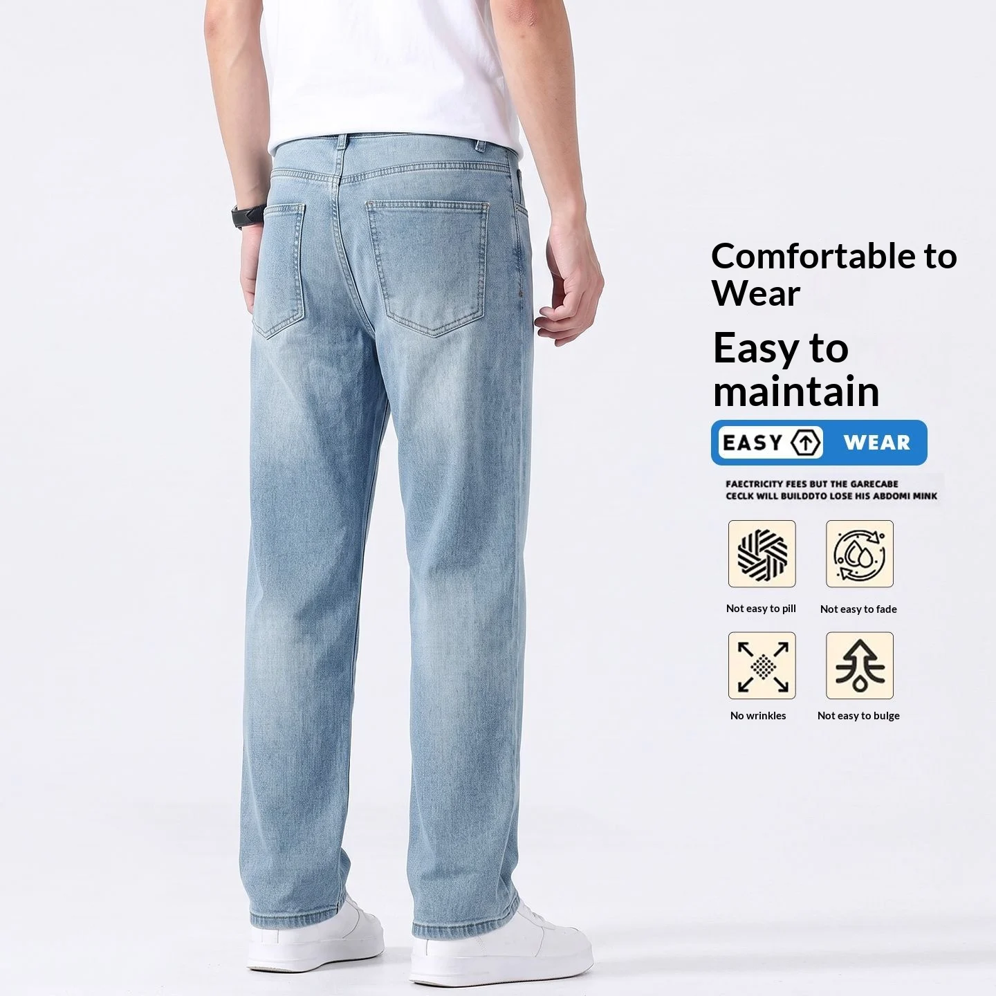 New Autumnwinter Tencel Jeans For Men — image 1