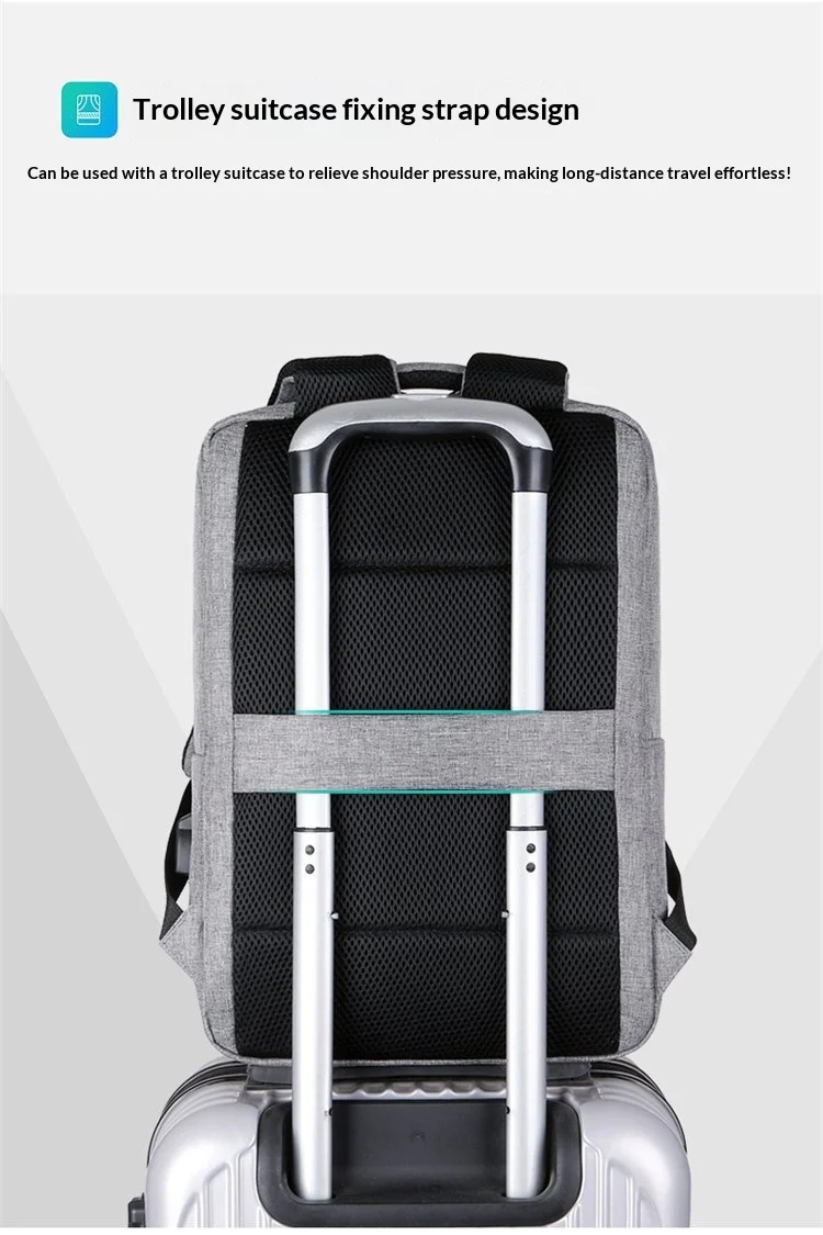 New Backpack For Men, Large Capacity Backpack, Multifunctional Business Computer Bag,… — image 3