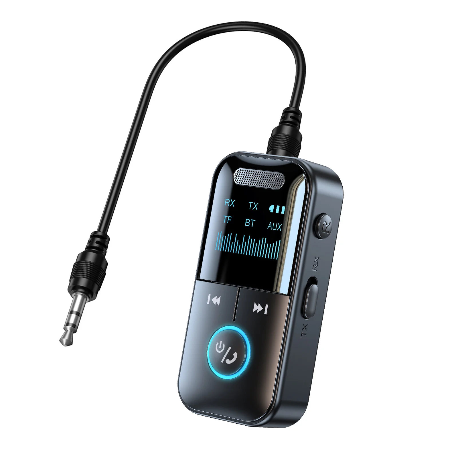 New Bluetooth 5.4 Adapter With Screen Display, Receiver, Transmitter, Hands-free AUX… — image 2