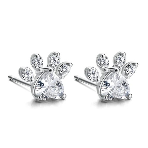 New Cat Bear Dog Paw Ring For Women Jewelry Sets — image 13