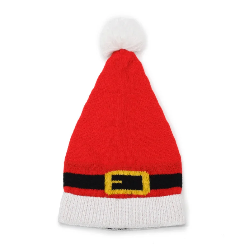 New Christmas Jacquard Knit Beanie Unisex Design Hat — image 4