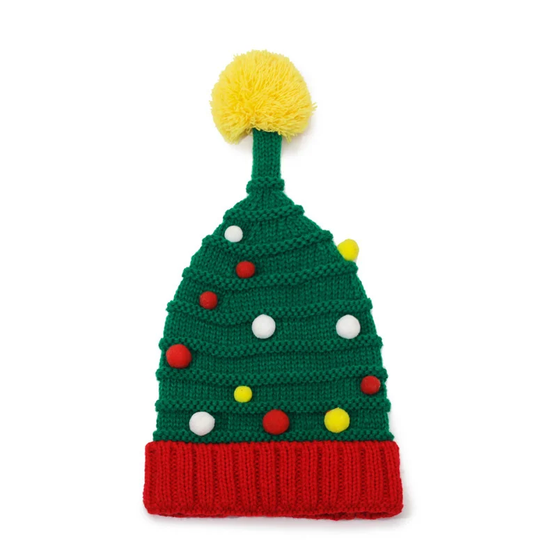 New Christmas Jacquard Knit Beanie Unisex Design Hat — variant image