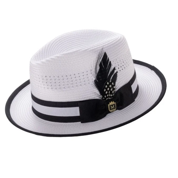 New Colorful Feather Jazz Hat For Sun Protection — image 2